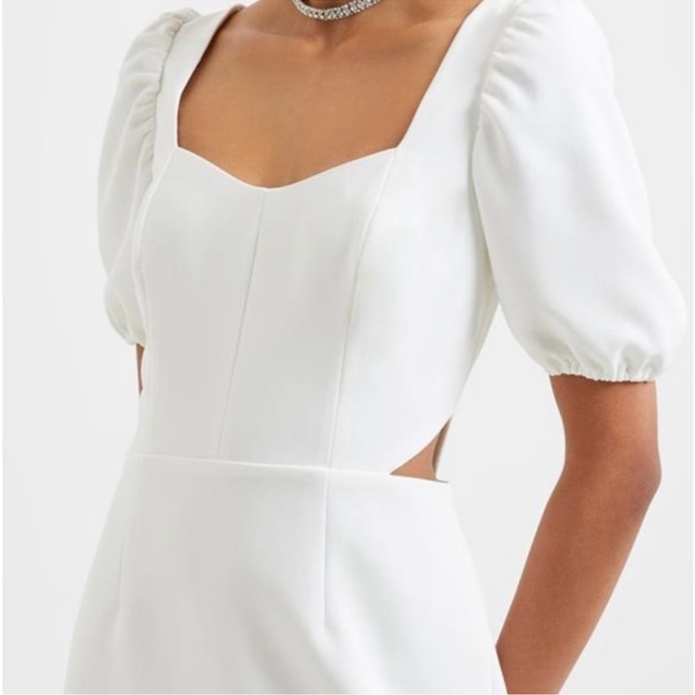 New French Connection white dress size 8